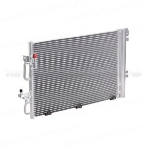 Радиатор кондиционера для автомобилей Astra H (04-) 1.6i/1.8i М/АМТ LUZAR, LRAC 2129